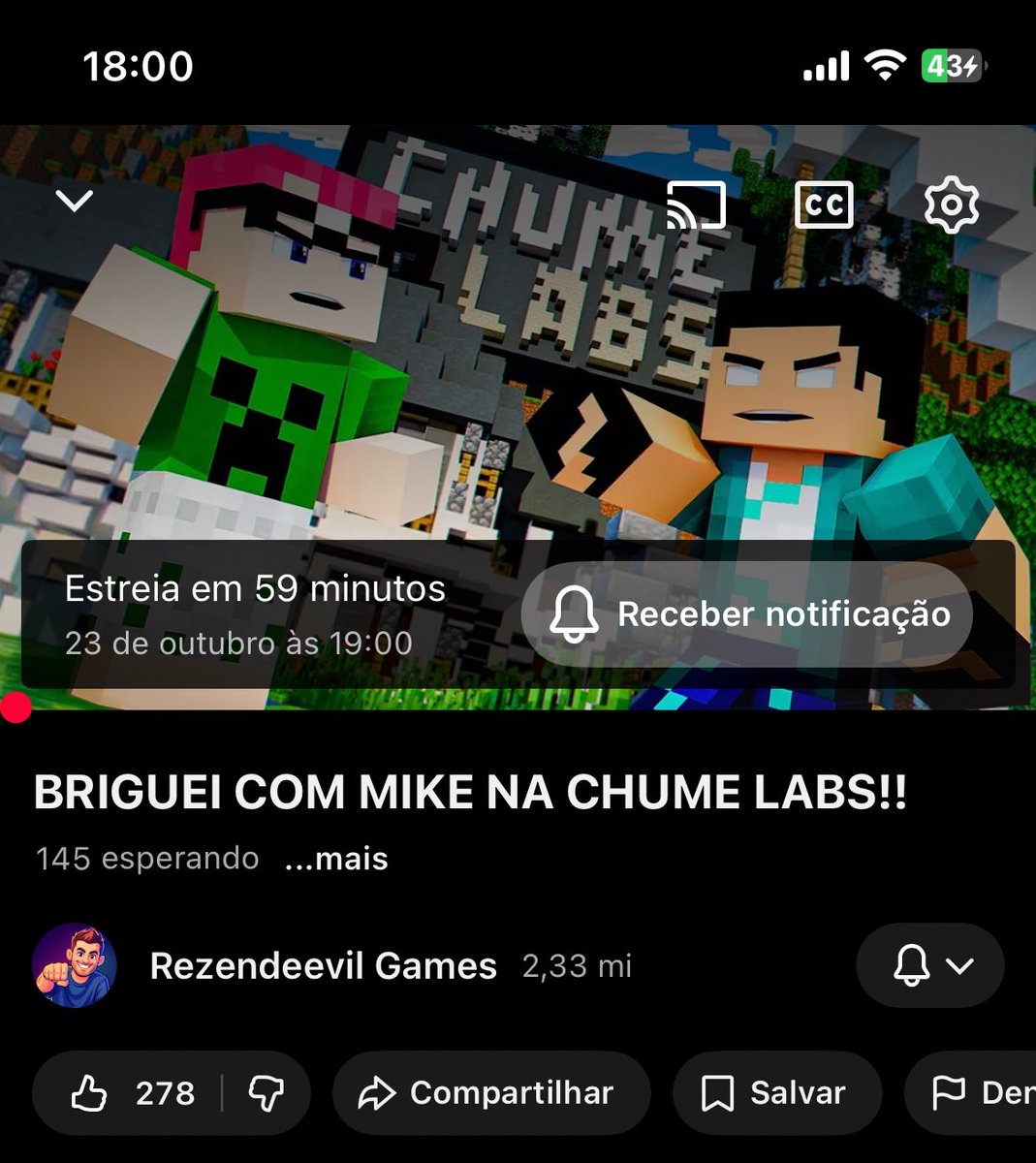 lipexyss's tweet image. #esperando #ansioso #rezendeevil #minecraft #chumelabs #nostalgia #tazercraft #depressão