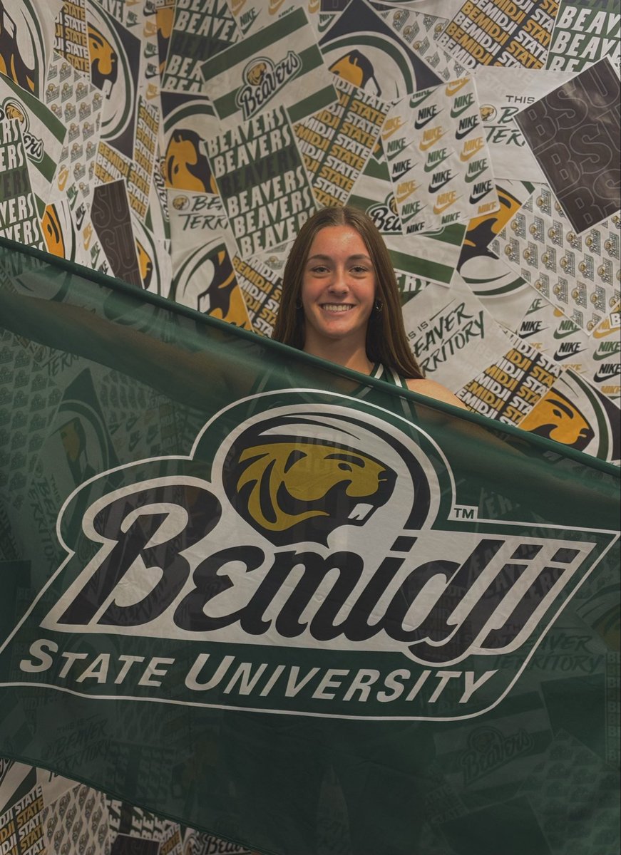 Thank you <a href="/BSUBeaversWBB/">Bemidji State Hoops</a> for having me on campus for a great visit! I loved learning about the program and I’m excited to know more! <a href="/cjdeville/">Chelsea Stoltenberg</a> <a href="/3_gartner/">Erica Gartner</a> <a href="/CoachSD_/">Sean Daniels</a>  <a href="/OppNorthBB/">Opportunity North</a>