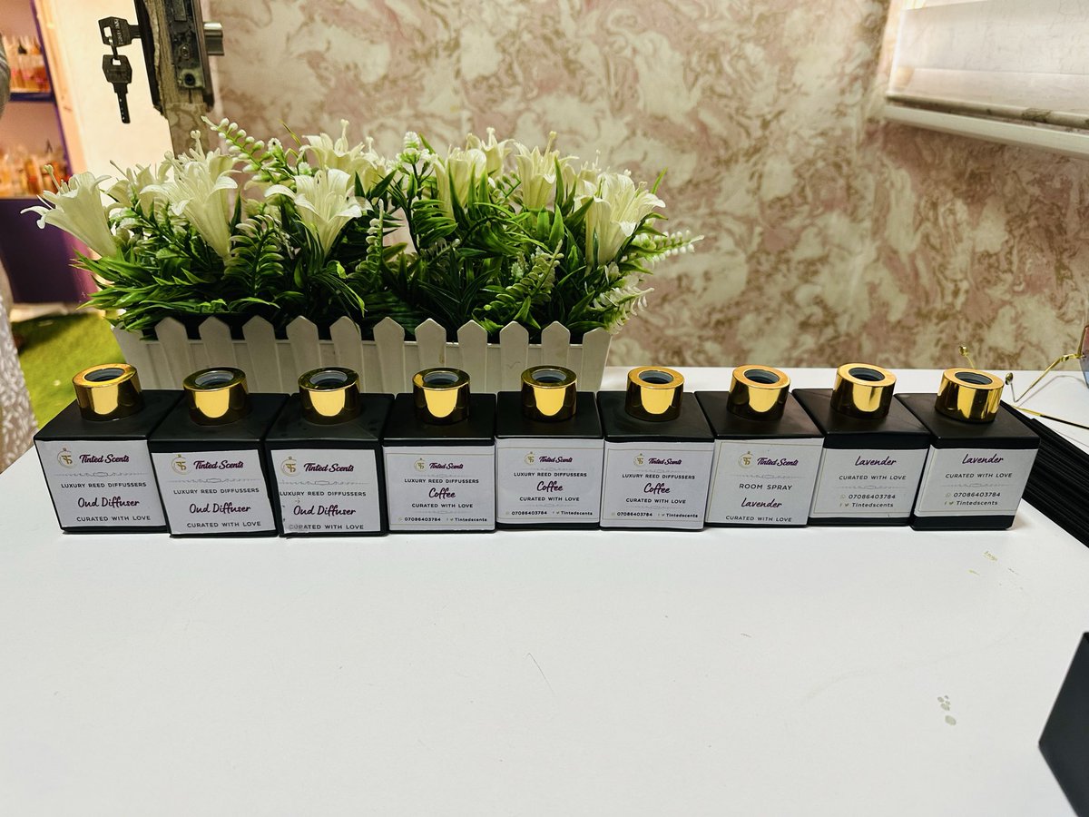 tintedscents's tweet image. These diffusers were sent out today and they will be decorating hotel rooms while emitting sweet aromata.

All sold on discount and it ends tomorrow 

11k each 

#reeddiffuser #hotelfragrance #tintedscents