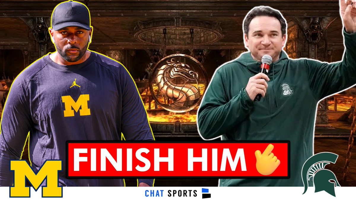🚨FINISH HIM🚨

The Michigan Wolverines have a chance to END Jonathan Smith's CAREER on Saturday...

<a href="/JamesYoder/">James T. Yoder</a> discusses + gives a Justice Haynes injury update in today's Michigan Football Report!

WATCH: youtube.com/watch?v=0ygL_v…

#GoBlue | <a href="/ChatSports/">Chat Sports</a>