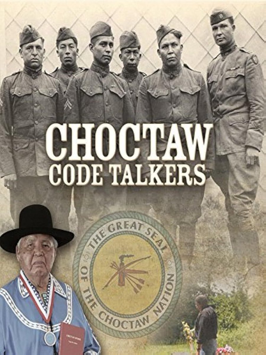 #HappyAnniversary to our documentary, #ChoctawCodeTalkers, which premiered 15 years ago today! Learn about soldiers from the Choctaw Nation who pioneered the use of native languages as code during WWI. 

Our doc is available to rent on @primevideo: amazon.com/gp/video/detai…