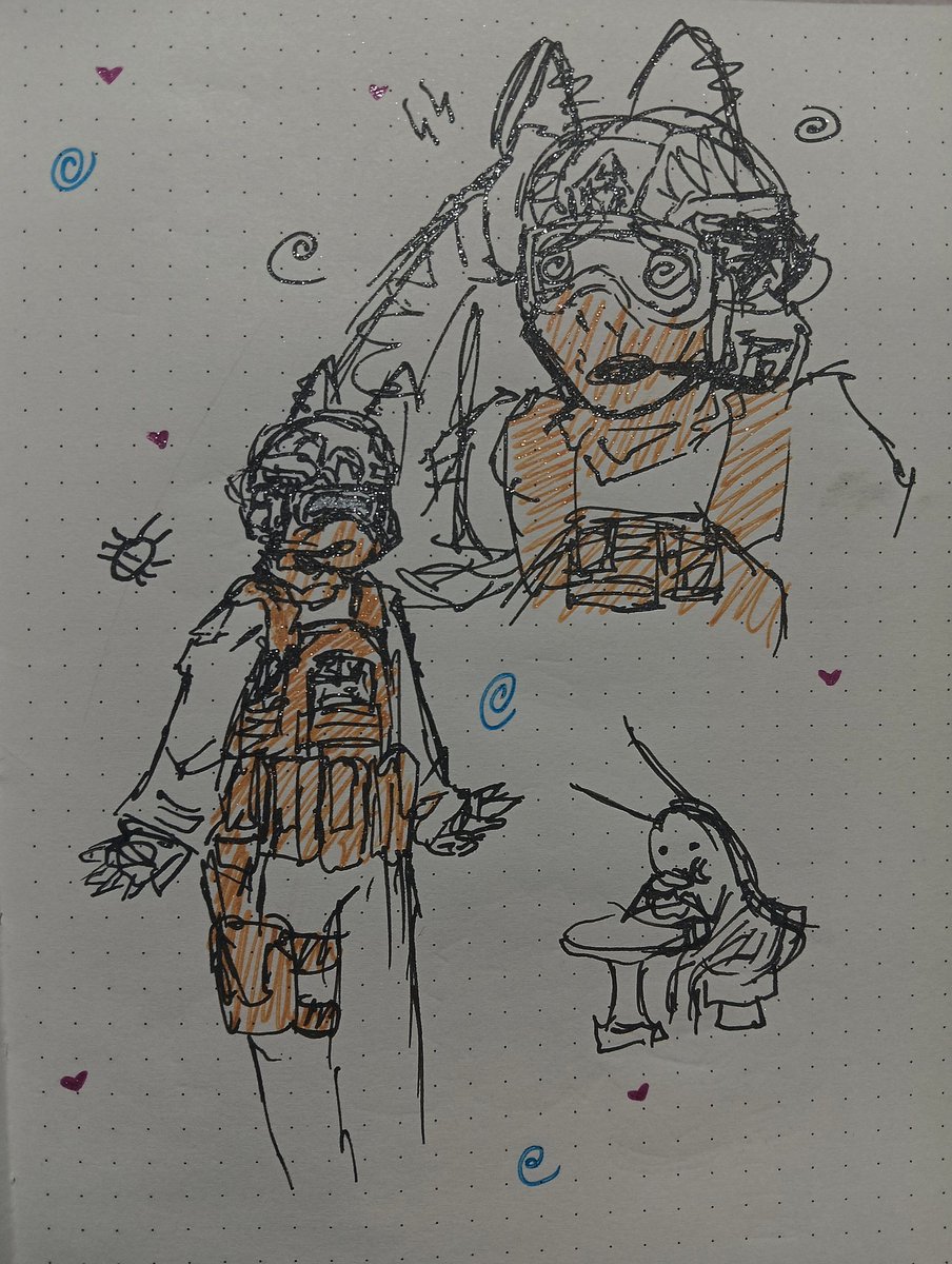 tactical_bug's tweet image. Roach glittery doodles!! (โหแดหโ)
#Roach #MWII #CoDtwt