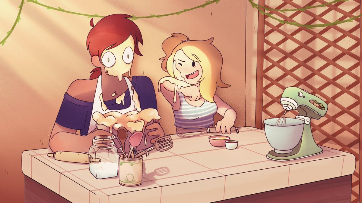 Baking bad 🧇

#fionaandcake #adventuretime #adventuretimefanart  #fanart