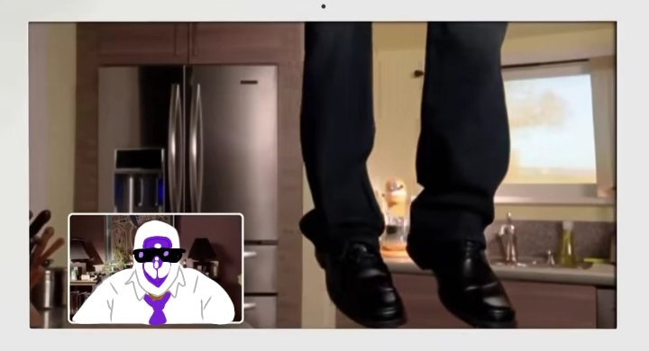 El traje dándole las noticias a Grif de porque lo van a sacar 

#proyekta2