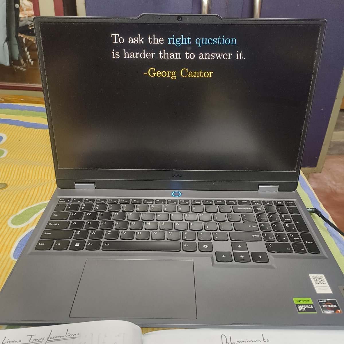 nikhil_py's tweet image. today's log:
- learned 3 lectures of linear algebra by 3blue1brown(determinants, inverse matrix, system of eqns, column space, null space etc)
- searched for datasets for my hackathon project (failed badly)
- did a few labs on google skill boost
- learned how to participate in a…