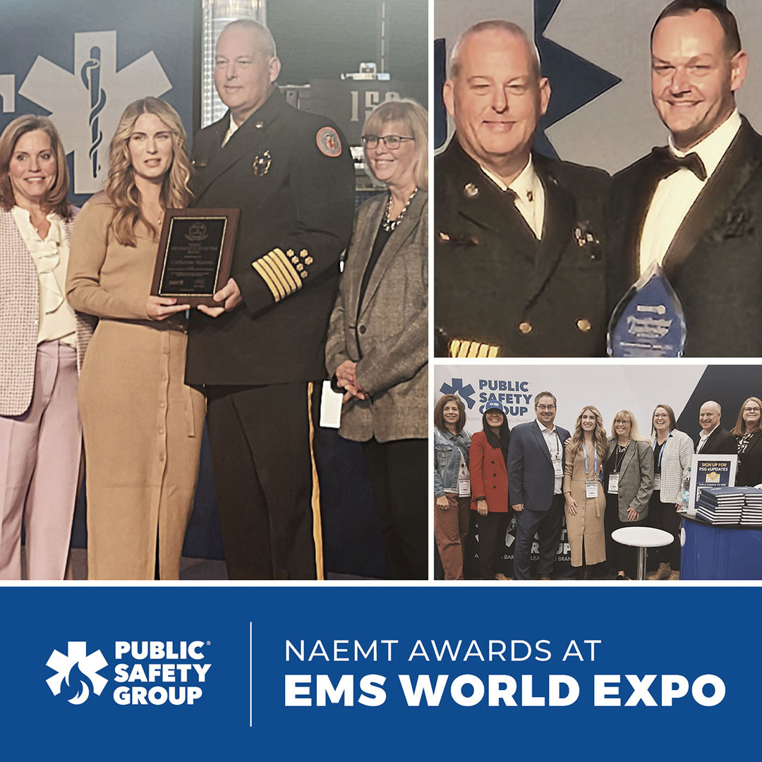 PSG Director of Product, Cathy Esperti, presented the 2025 #NAEMT #EMS Educator of the Year award to Catherine Martin and the NAEMT awards ceremony last night. #PSG Advisory Board member Michael Kaduce was also presented with the NAEMT Presidential Leadership Award. 
 
<a href="/NAEMT/">Naem Tawdros</a>
