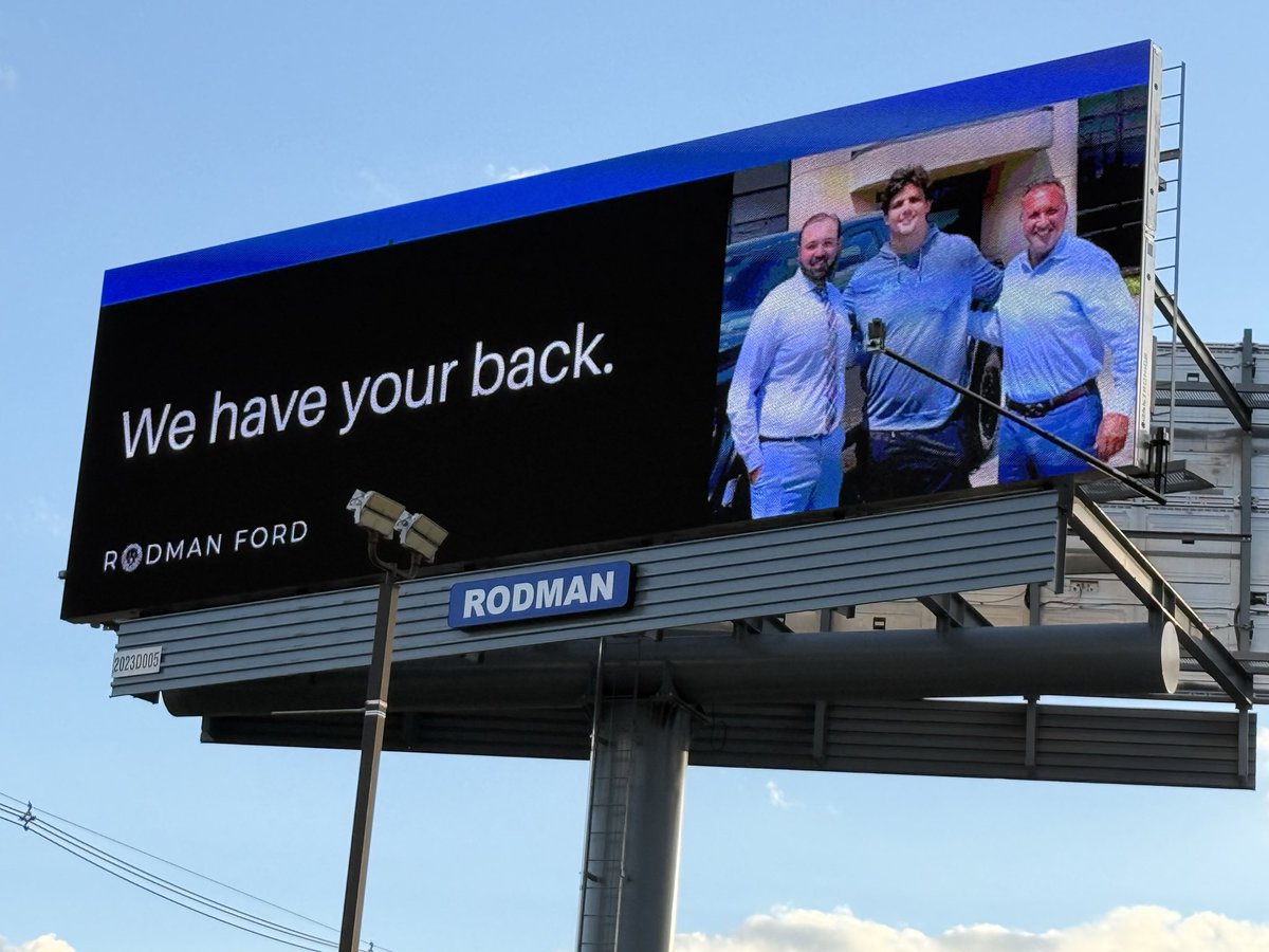 From the sports marketing department: Patriots first-round draft pick Will Campbell lands another billboard.

This one plays off his position, left tackle, and role protecting QB Drake Maye’s blindside. 