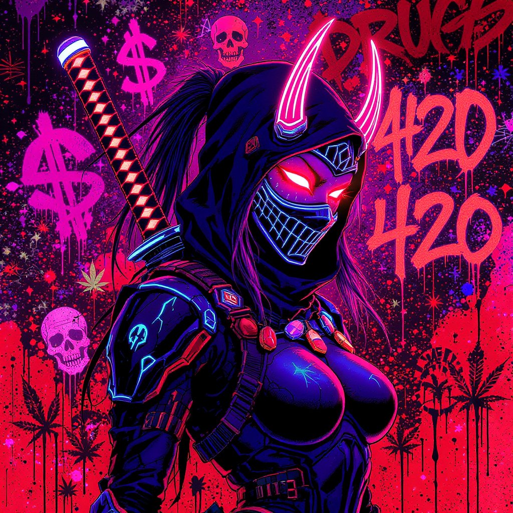 DrugsOnInj's tweet image. 🚨 MINT ALERT — OCT 24, 11 AM EST 🚨
The $DRUGS NFT Collection drops exclusively on @ProtocolTalis  💊🔥 420 pieces of neon rebellion — the Neon Saints are ready to claim the chain.
🧠 Supply: 420 NFTs
🎁 20 Reserved: for collabs & giveaways
📍 Platform: injective.talis.art…