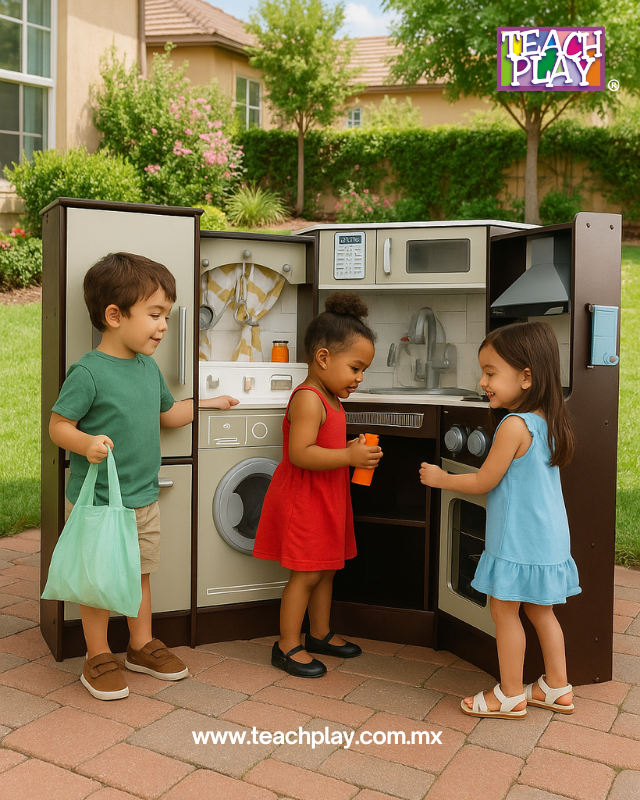 Teach_Play's tweet photo. #TeachPlay
🍳✨ ¡La diversión se cocina a lo grande con la Cocina Esquinada de Juguete de Madera Café con Luz y Sonido! Todo en un solo set para que imaginen, aprenden y jueguen.
Descúbrela en 👉🏼 https://t.co/heO8q7BUle
#JuguetesEducativos #CocinaDeMadera #AprendeJugando https://t.co/yPY1SmhBob