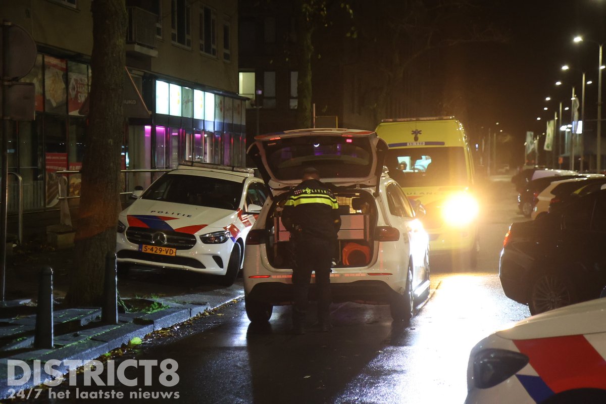Steekincident in portiek Den Haag
