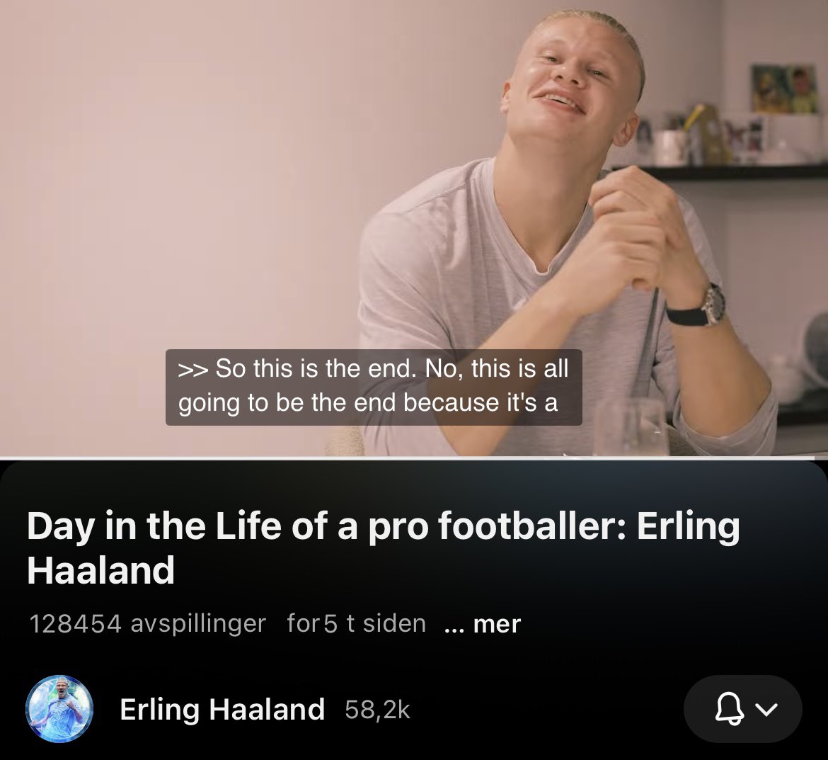 Love this from you, Braut. 

I hope this inspires other ballers to just bash out content as well. I need Hugo Ekitike vlogs in my life.