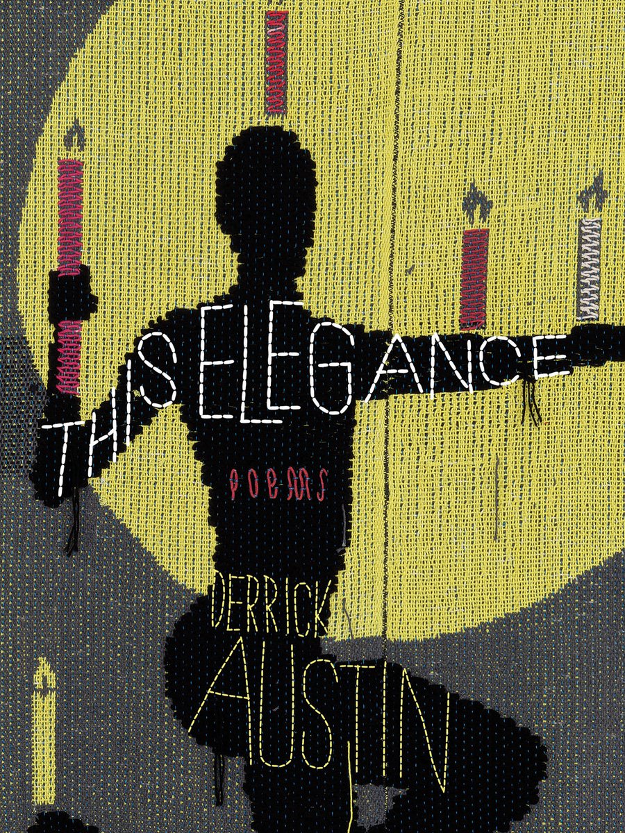 ParadiseLAust's tweet image. My third book, This Elegance, is out from @boaeditions in May 2026. 

Cover design by Sandy Knight with art by Diedrick Brackens. 

Available to preorder now 🙏🏿