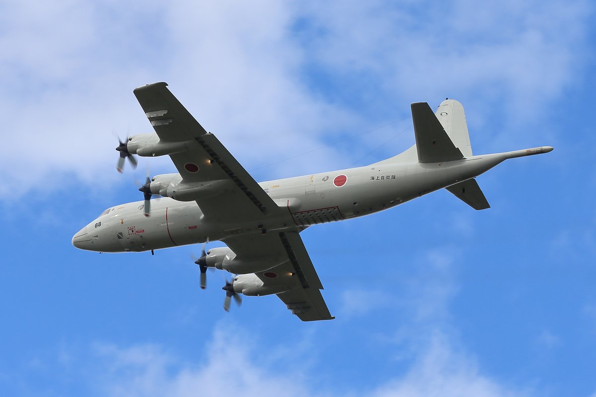 nbm_n_nori's tweet image. 「P-3C 88」(5088) お昼時間の離陸場面    2025.10.23                                                                      
#八戸航空基地 
#p3c 
#RJSH
