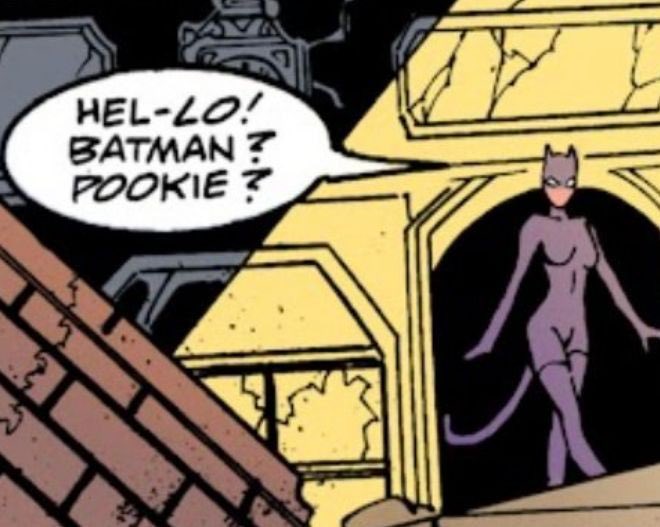 selinaverse's tweet image. the concept of calling gotham’s feared dark knight, the caped crusader, the world’s greatest detective pookie