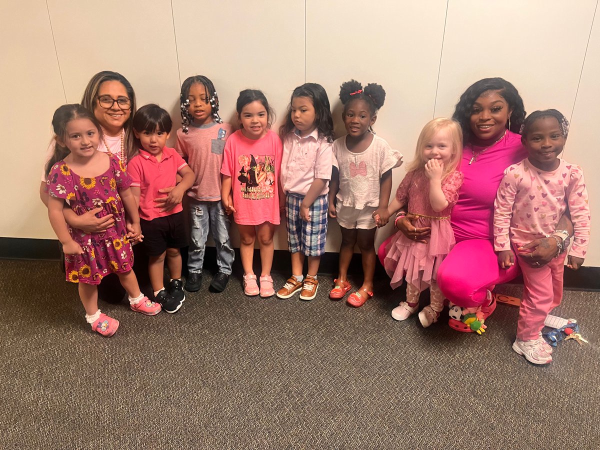 SpringISD_CTE's tweet image. 💗 How adorable are our little scholars and amazing staff at the Early Learning Academy today?! 🎀
They’re all wearing pink in support of Pink It Out Day with CTE — spreading awareness, love, and smiles! 💞
#SpringISD #CTEGoesPink