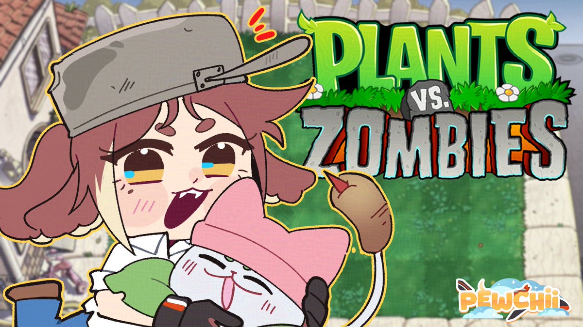 Plants vs. Zombies (Classic)  later on twitch! Replaying my childhood hyperfixation 👶

twitch.tv/pewchii_
🌻6 PM PST  |  9 PM EST🌻
#Vtuber #ENVtuber