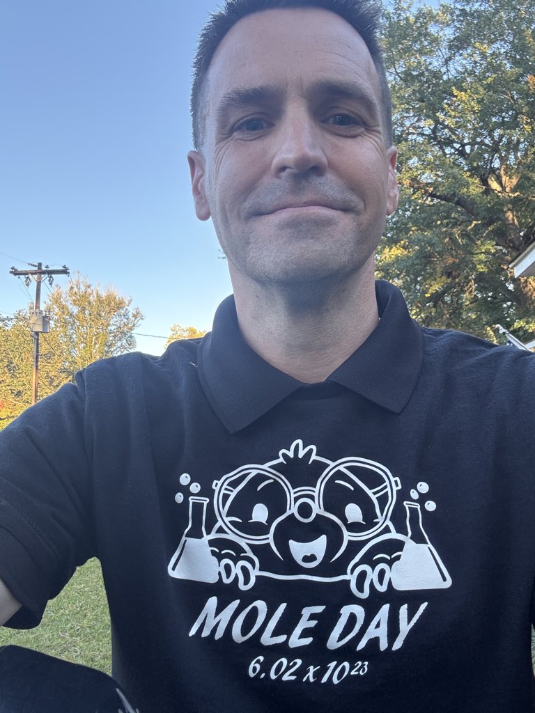 Happy mole day everyone.