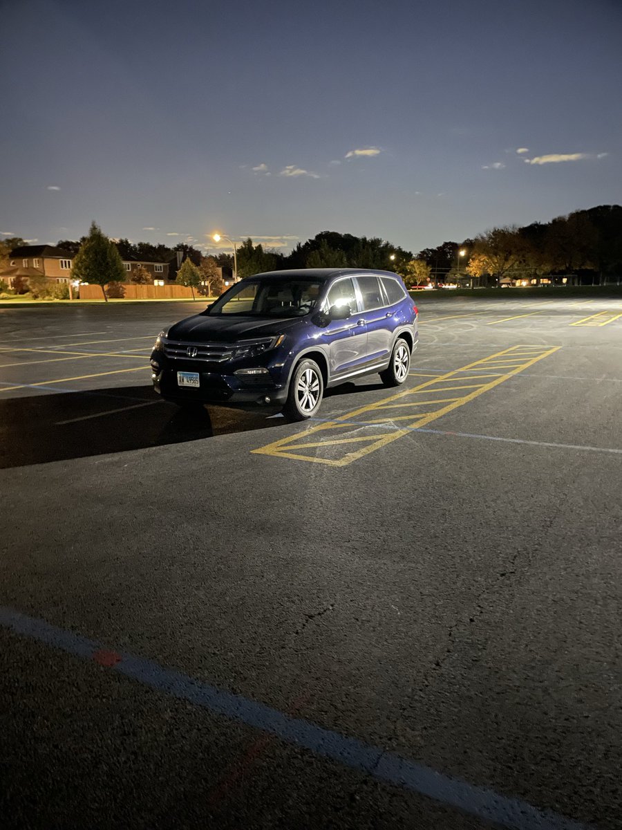First car in the lot this morning. Last car to leave. Just as dark at this time as it was when I arrived. Onto day 2 of the IHSA Girls Tennis State Finals.