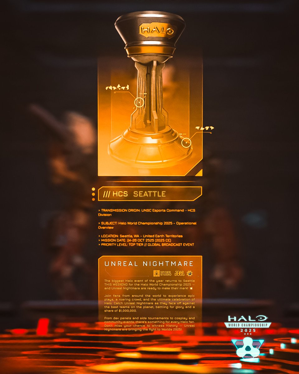 𝐓𝐇𝐄 𝐑𝐈𝐍𝐆 𝐀𝐖𝐀𝐈𝐓𝐒 𝐅𝐎𝐑 𝐈𝐓𝐒 𝐑𝐈𝐆𝐇𝐓𝐅𝐔𝐋 𝐂𝐇𝐀𝐌𝐏𝐈𝐎𝐍𝐒.

#NeverSleepAgain | #HaloWC