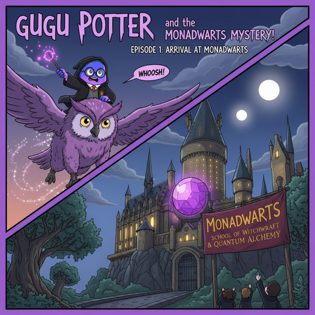 Jaywooo1's tweet image. My Episode 1: Gugu Potter Arrived at Monadwarts