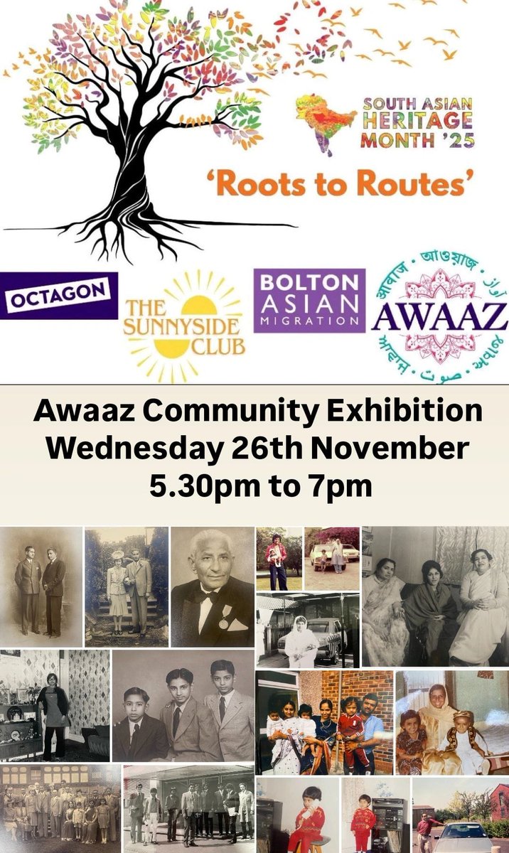 We were able to contribute towards this initiative for South Asian Heritage Month 2025 at the Octagon Theatre.