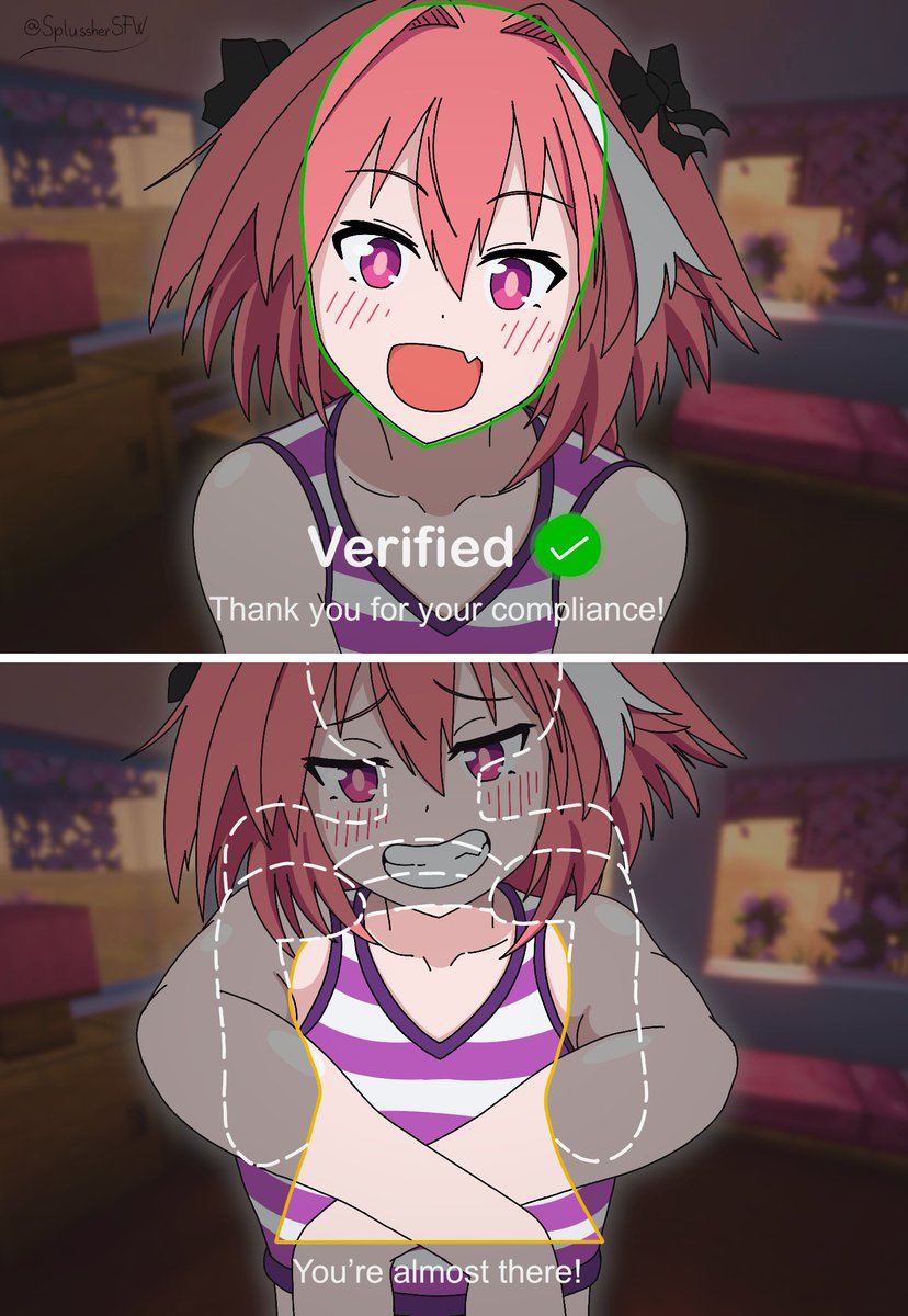 SplussherSFW's tweet photo. Astolfo late verification https://t.co/VqARn9WIxF