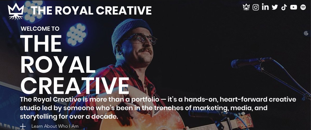 TresWinn's tweet image. 🚀 The Royal Creative is live!

Built in a basement. Designed to build brands.
🎨 Strategy.
🎥 Content.
📈 Results.

Now booking freelance + contract work.
👑 treswinn.wixsite.com/portfolio

#TheRoyalCreative #Marketing #ContentThatConverts