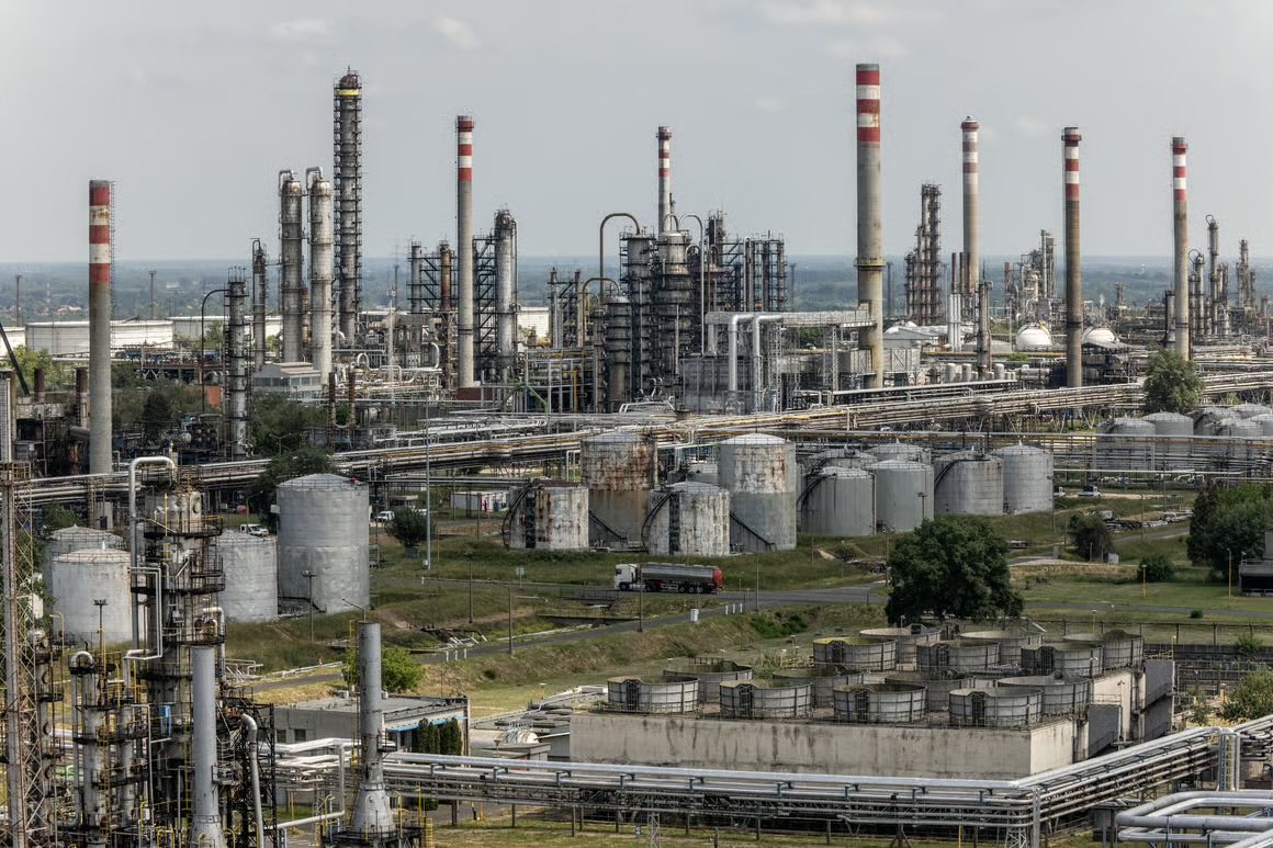 The sanctions imposed by the Trump Administration are estimated to affect

35% of Russia’s oil refining
30% of its crude oil production
15% to 20% of natural gas production

These sanctions are very similar to what Biden did, where he put sanctions on 40% of the Russian shadow