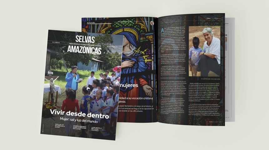 La Revista Selvas Amazónicas Nº13 ya está disponible, dedicada al papel de las mujeres en la Iglesia y la misión.

👉🏼 «Vivir desde dentro: Mujer, sal y luz del mundo».

<a href="/SelvasDominicos/">Misioneros Dominicos-Selvas Amazónicas</a>

🔗 selvasamazonicas.org/informate/noti…