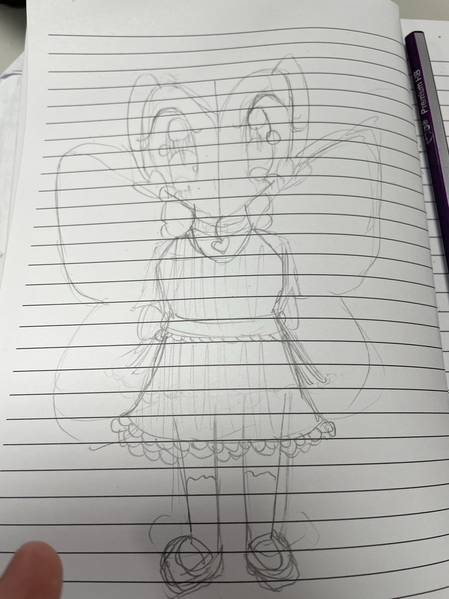 yurisbird's tweet image. flutter doodle wip #dandysworld #dandysworldflutter