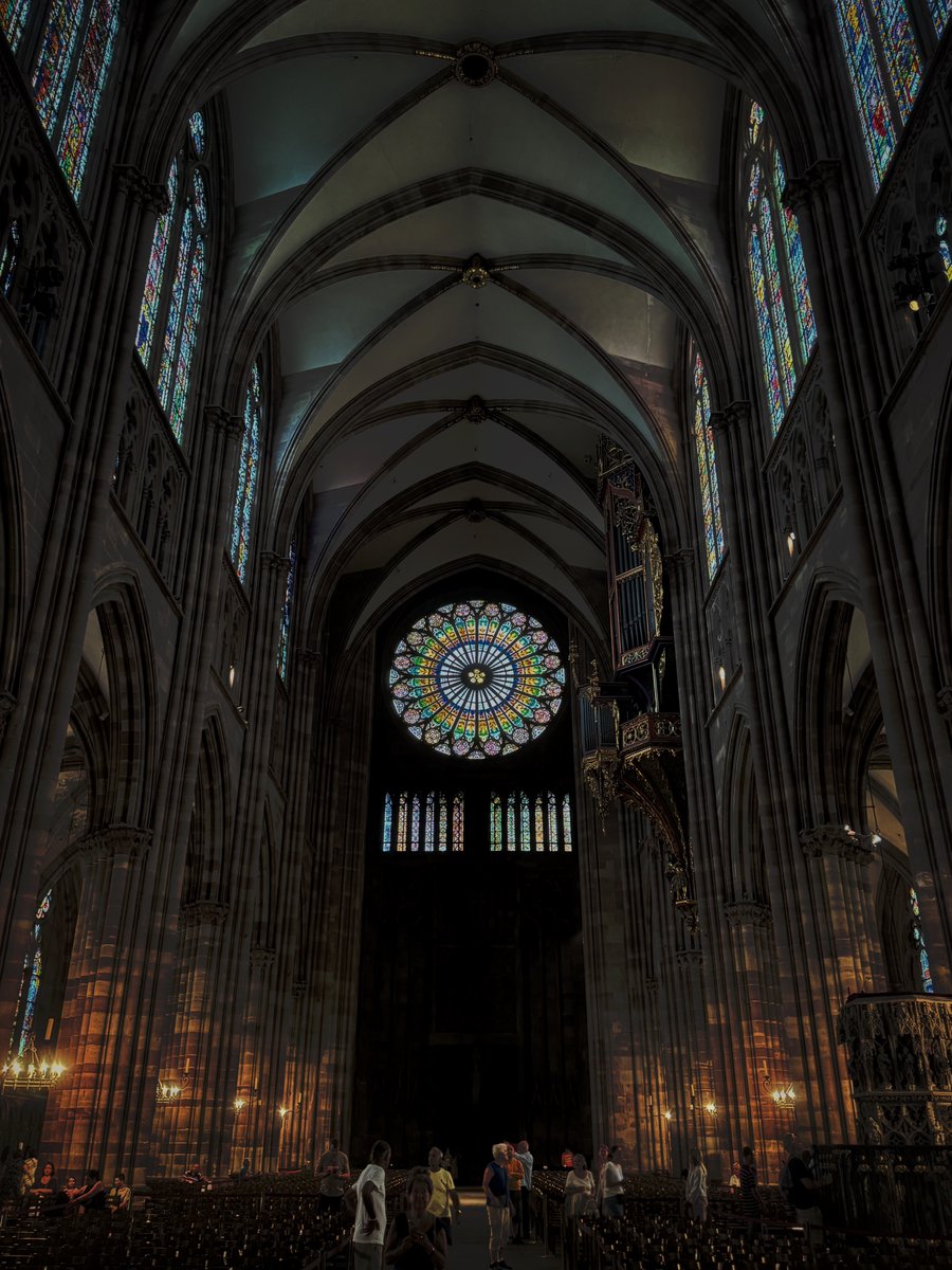 Some gothic looking photos of my favourite gothic church 

📍 Strasbourg Cathedral 🇫🇷