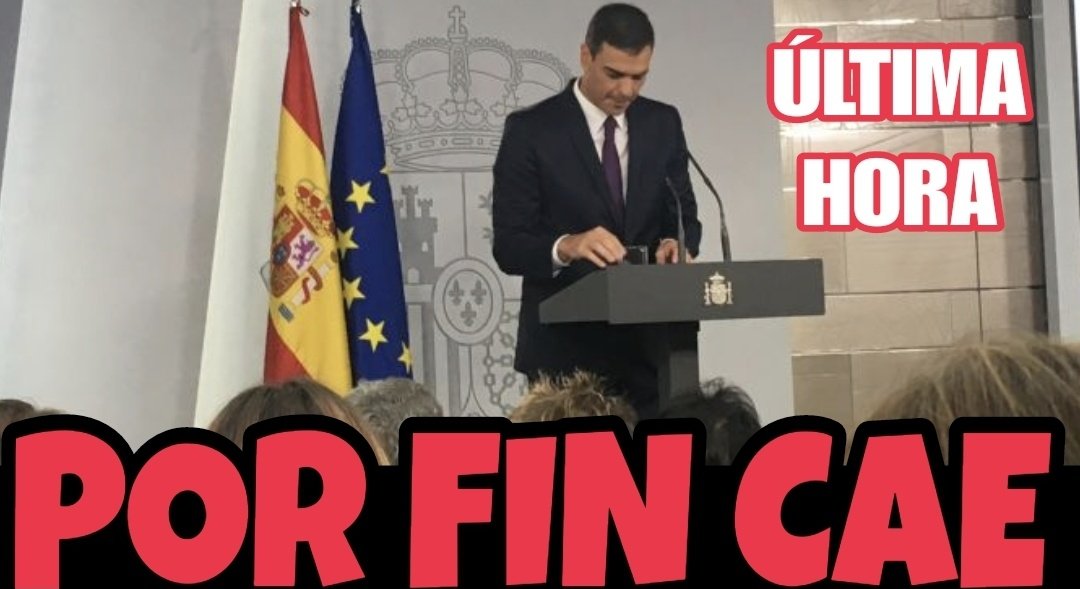PARECE QUE POR FIN PUEDE CAER PEDRO SÁNCHEZ.
HA MENTIDO A TODO EL MUNDO TODO EL TIEMPO PERO NECESITA EL APOYO DE JUNTS, Y PUIGDEMONT SE HA CANSADO DE SUS CONSTANTES ENGAÑOS Y SIN SU PROMETIDA Y ANSIADA AMNISTÍA LE VA A RETIRAR SU APOYO, CON LO QUE LA LEGISLATURA QUEDARÁ EN UNA