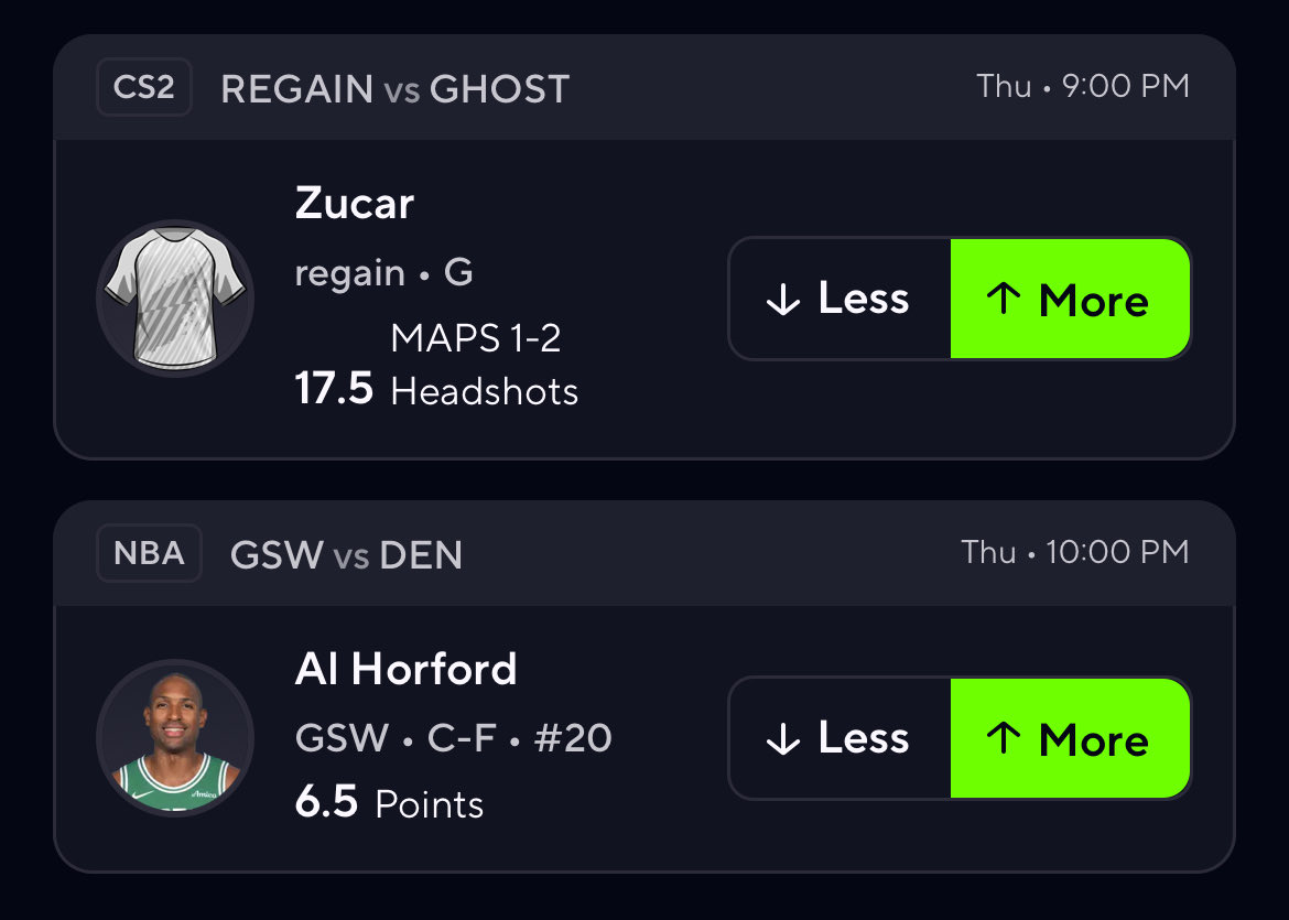 NBA X CS2🫡🔥 Collab w/ <a href="/BANKDOLO/">☢️💰BANK DOLO PROPS</a> we got Zucar shootin high % tn along with AL cash with us😮‍💨

#PrizePicksNBA #Prizepick #CS2 #csgo