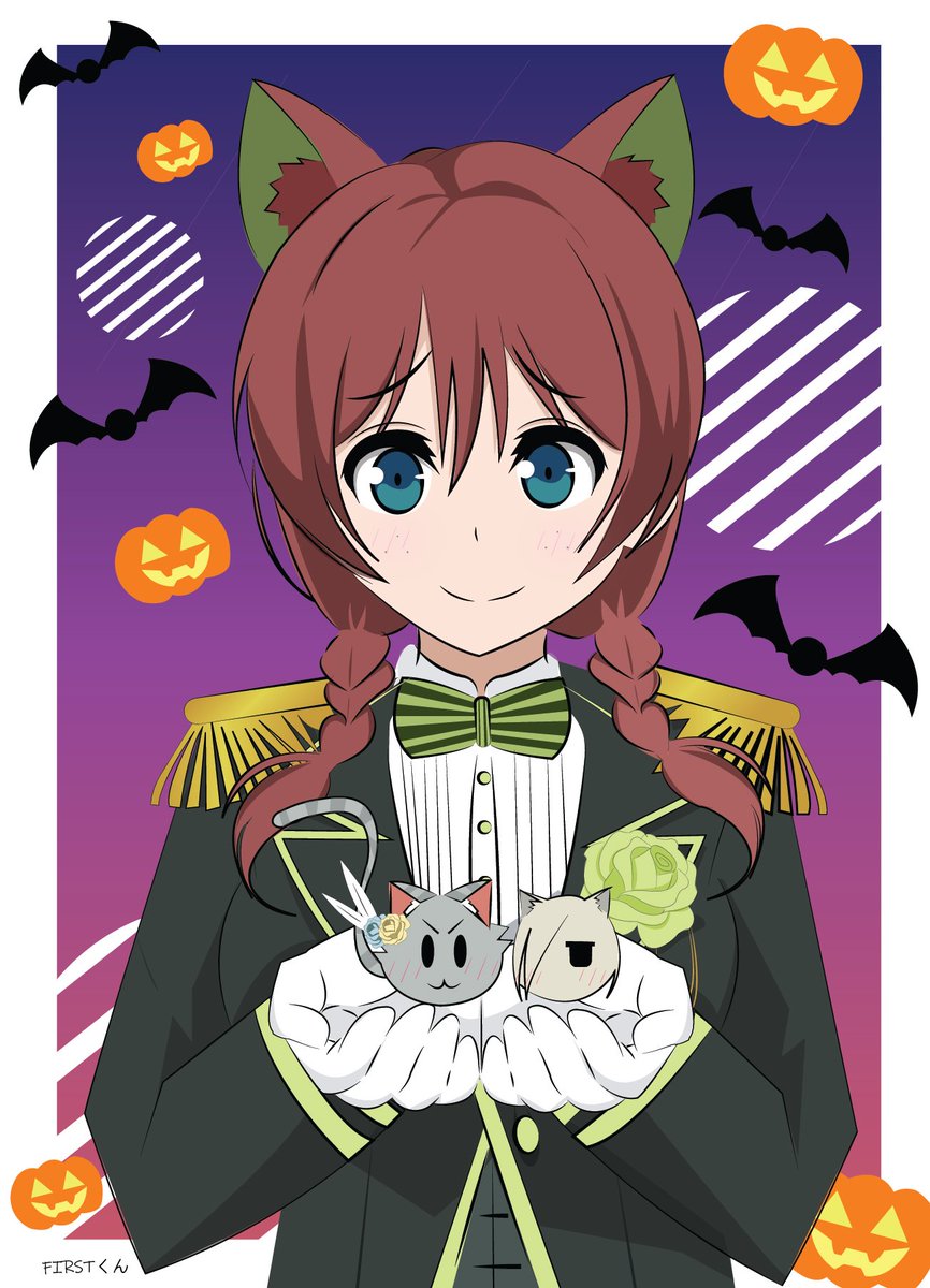 FIRST_0317's tweet photo. 🎃ハッピーハロウィン👻
#トリックオアときめき
#虹ヶ咲 #lovelive https://t.co/BPSgWAVLyd