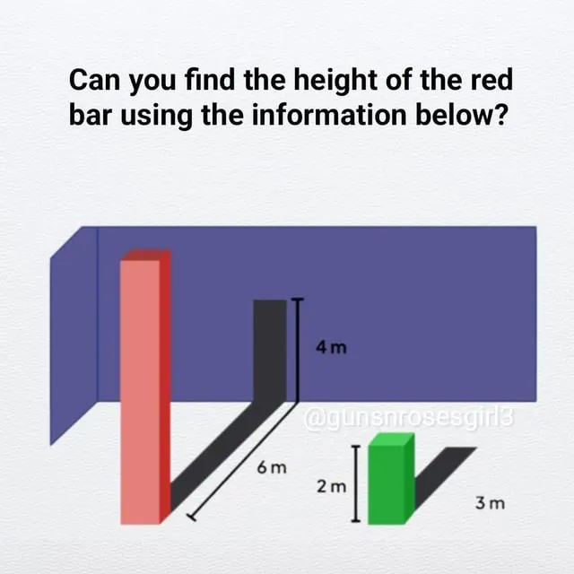 _imdawon's tweet image. it a great disservice that math is often taught as something that insists upon itself.
something that can be used to determine... the height of something given the length of a shadow.
mega blunder.