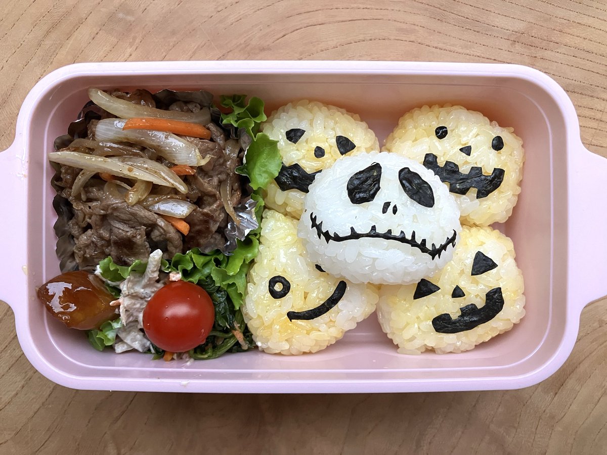 bento_star's tweet photo. ハロウィン弁当🎃 https://t.co/jt2IQu1528