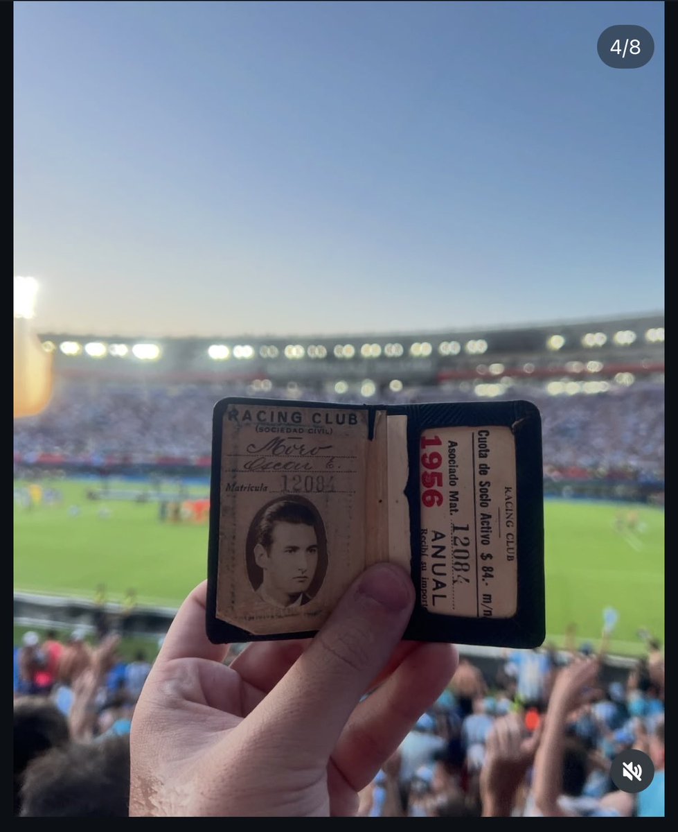 <a href="/tomasnachpitz/">Tomás Nachpitz</a> Hola ayer en el Maracana se me cayo el carnet de mi abuelo, si podrian difundirlo para poder encontrarlo. Muchas gracias. Aguante Racing