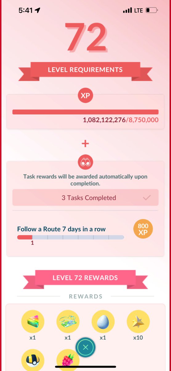 BreaksMik's tweet photo. Yo wtf is this @NianticLabs @NianticHelp?!? Why did my routes reset? This is really uncool and I was doing them each day to keep the streak alive https://t.co/u07eXvPaO5