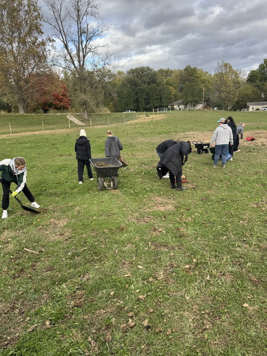 Great community service event yesterday at Louie Farms! Louie Farms provides Farm-Assisted Therapy tailored to all ages, needs, and abilities. Enjoyed putting in some work while surrounded by animals!