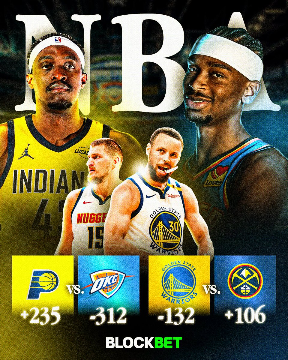 Drop your Solana address...

If OKC &amp; Warriors win tonight, we'll drop one account at random a $50 free bet. 🤝

Must be following <a href="/BlockBetGG/">BLOCKBET 🔋</a> 
Must 💚 + 🔄

Goodluck.