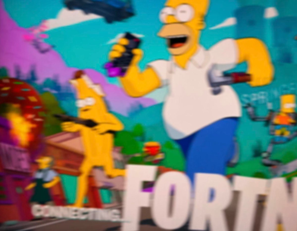 FIRST LOOK AT SIMPSONS FORTNITE SEASON!