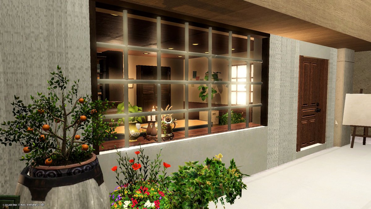 KazuTama_Miqo's tweet image. 新作ハウジング🪚✨

title
【今日の昼に、いつものカフェで待ってるからな！】

チェンソーな映画の、あのカフェを再現してみました。📖☕️
良かったら2人になって遊びに来て下さい☺️

脳内BGM  ♪JANE DOE♪
正解正解正解‼︎🦈

住所 Ixionミスト19-2

#FF14ハウジング
#FF14housing
#かずTamaHome