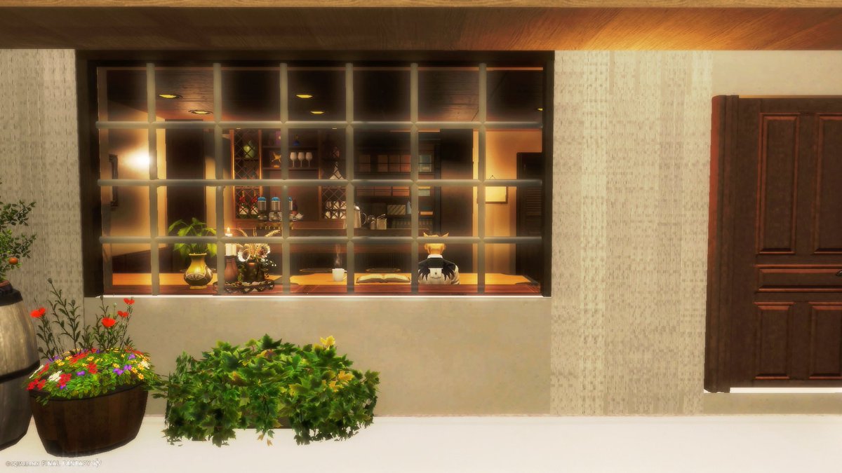 KazuTama_Miqo's tweet image. 新作ハウジング🪚✨

title
【今日の昼に、いつものカフェで待ってるからな！】

チェンソーな映画の、あのカフェを再現してみました。📖☕️
良かったら2人になって遊びに来て下さい☺️

脳内BGM  ♪JANE DOE♪
正解正解正解‼︎🦈

住所 Ixionミスト19-2

#FF14ハウジング
#FF14housing
#かずTamaHome