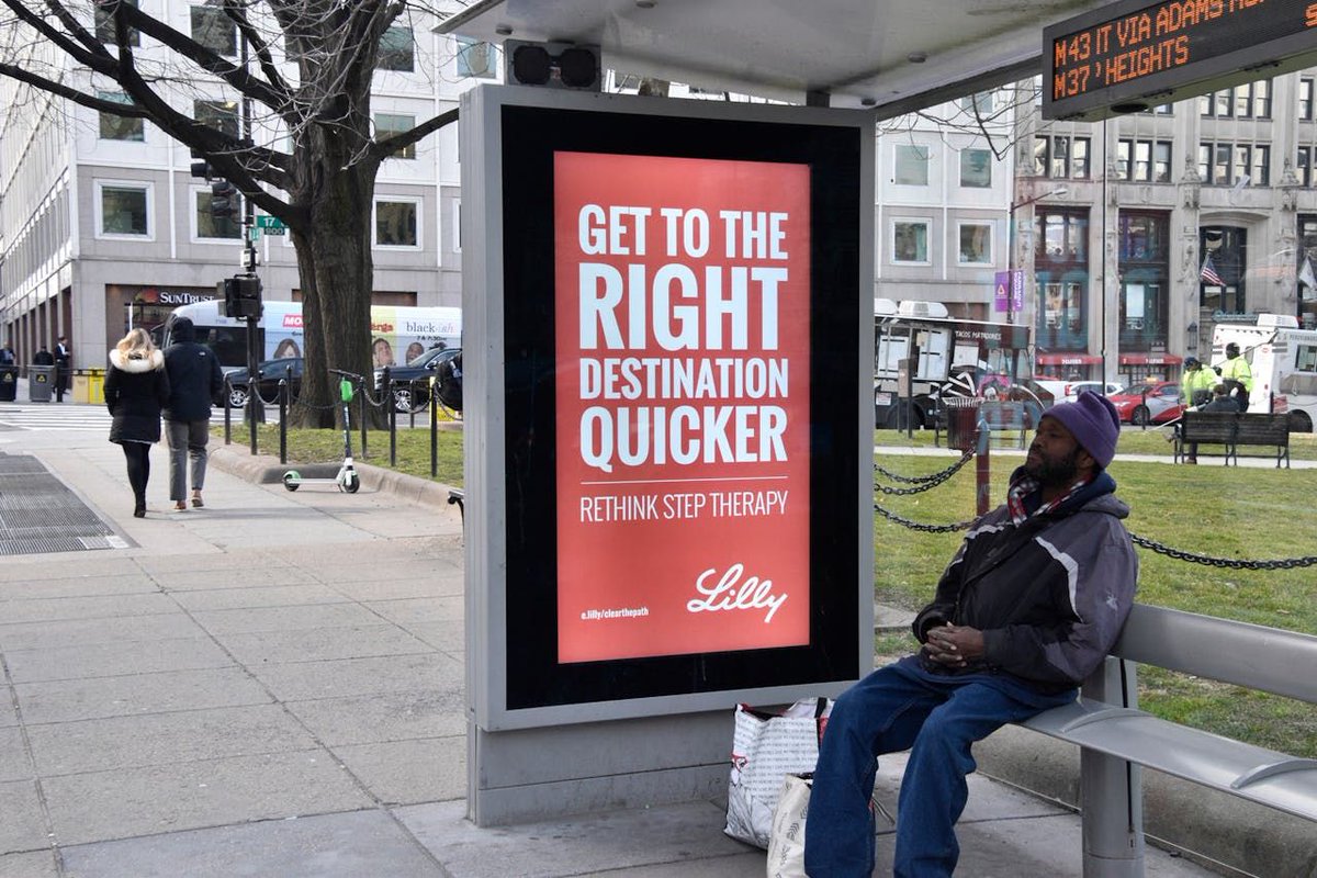 trueimpactmedia's tweet photo. With TV ads uncertain, pharmaceutical brands are turning to OOH advertising for controlled, relevant messaging and impactful storytelling while complying with regulations. https://t.co/6R0vcrqpZ5 https://t.co/owgnk3mkms