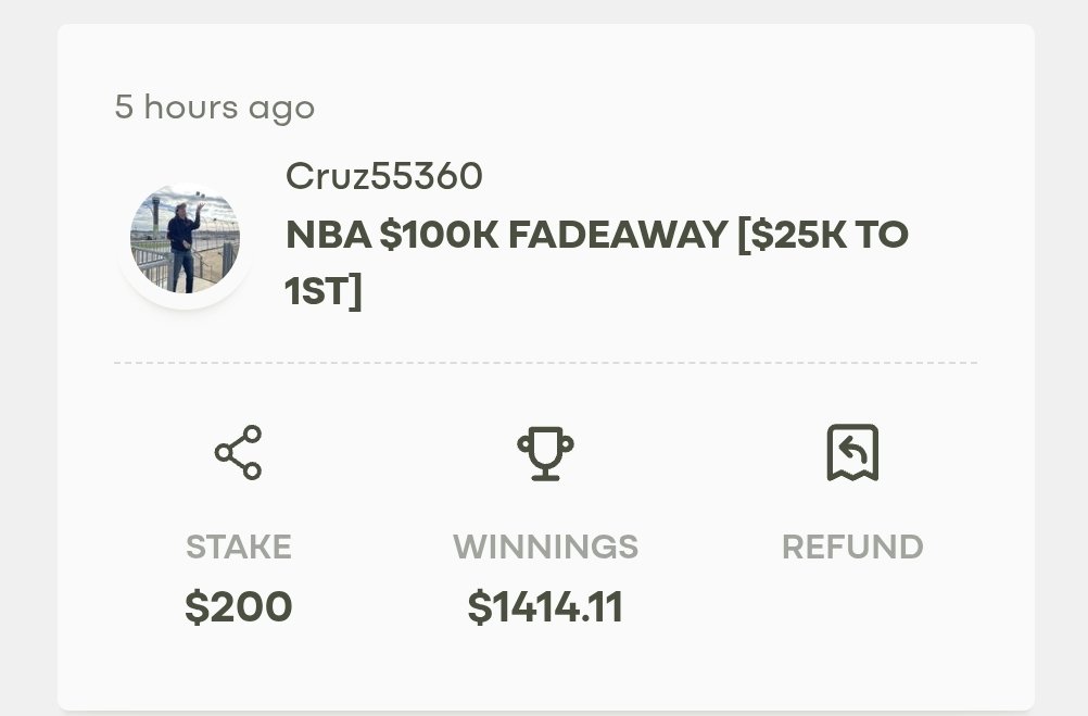 State4thewin's tweet photo. @TrueDfs @BrandonCruzDFS @sheetspwns @BobbyFi He had a great night last night to. I had a piece on @StakeKings @BrandonCruzDFS https://t.co/dMcNydAwyL