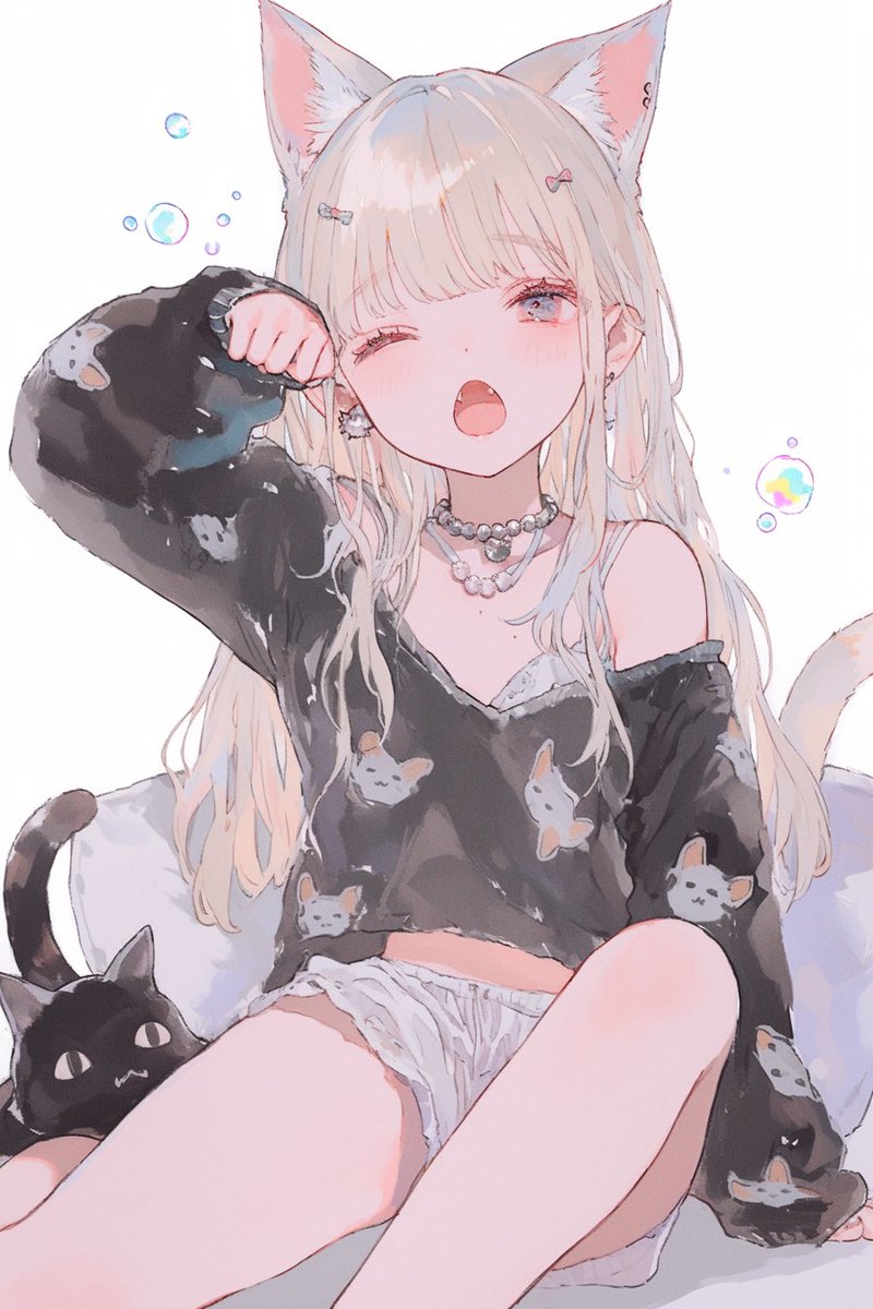 おはにゃんん𓏲𓎨🖤ྀི˟ ༝

喉痛かったけどお薬効いたのかな？
少し良くなった気がする🤧˒˒

今日はどーしても朝マックが食べたい♡
皆さま、朝マックはなにがすき？( ̳- ·̫ - ̳ˆ )◞