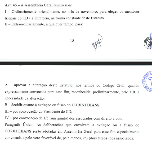 RentistaDoTeto's tweet photo. @VDA_FC A aprovação da SAFiel não precisa passar pelo Conselho Deliberativo. Pode ser definida em Assembleia Geral (art 2º, § 1°), que pode ser convocada por 20% dos associados com direito a voto (IV, art 45). É possível começar um abaixo-assinado com os sócios que querem o bem do Timão! https://t.co/SL5jPUeHCs