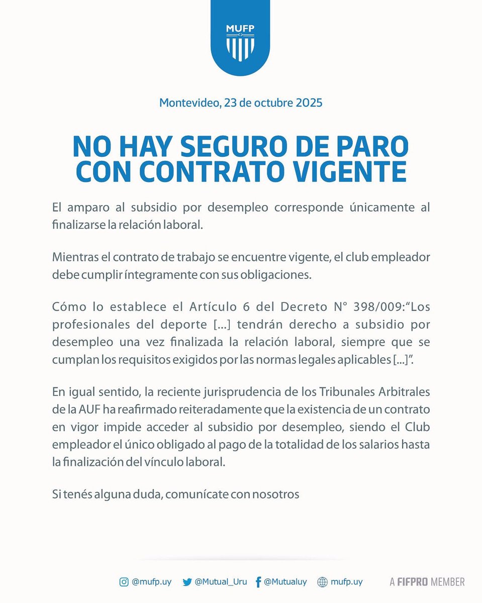 𝗡𝗼 𝗵𝗮𝘆 𝘀𝗲𝗴𝘂𝗿𝗼 𝗱𝗲 𝗽𝗮𝗿𝗼 𝗰𝗼𝗻 𝗰𝗼𝗻𝘁𝗿𝗮𝘁𝗼 𝘃𝗶𝗴𝗲𝗻𝘁𝗲.