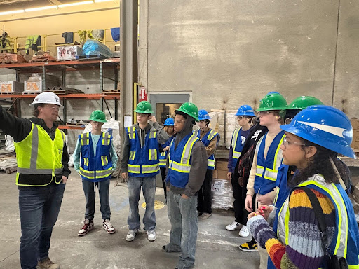 Last week, Pathways students in Mr. Herron's class kicked off Discover Manufacturing Week with a tour of Fabcon in Grandville! This was a great introduction to modern manufacturing and careers. Thanks for a fun day, Fabcon!