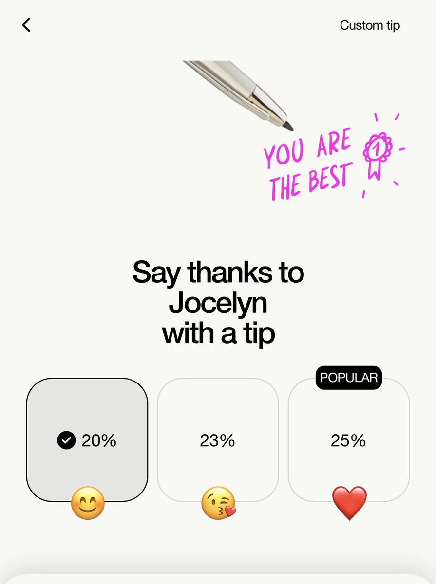 AdealWithIt's tweet photo. Dark pattern of the day. I highly doubt 25% is the most popular lol  #ux https://t.co/JhOoeNS0uV